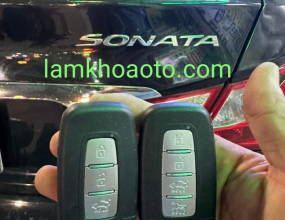 Làm khoá xe Hyundai Sonata 