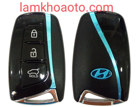 Làm khoá Hyundai Santafe 